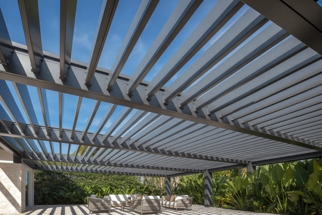 Louvered Roof Pergola Systems in Stuart, FL