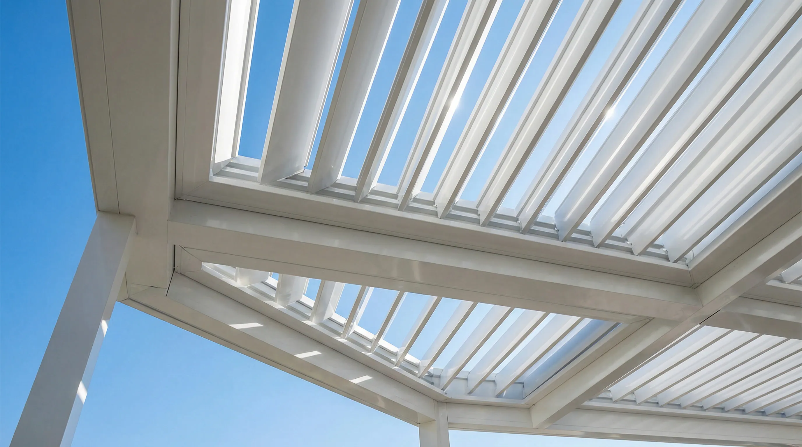 Louvered Roof Pergola Systems in Stuart
